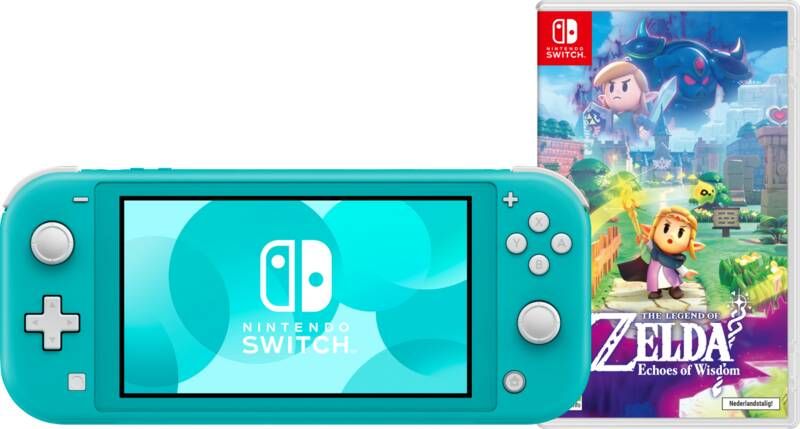 Nintendo Switch Lite Turquoise + Zelda: Echoes of Wisdom