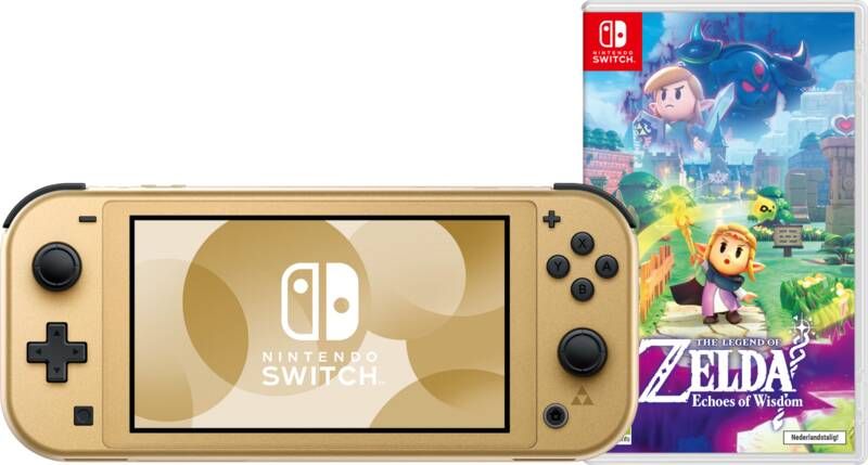 Nintendo Switch Lite Zelda Edition + Zelda: Echoes of Wisdom