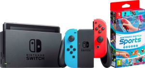 Nintendo Switch Rood Blauw + Switch Sports