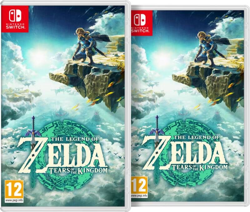 Nintendo The Legend of Zelda Tears of The Kingdom Switch Duo Pack
