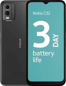 Nokia C32 Smartphone Antraciet