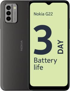 Nokia G22 Smartphone Grijs
