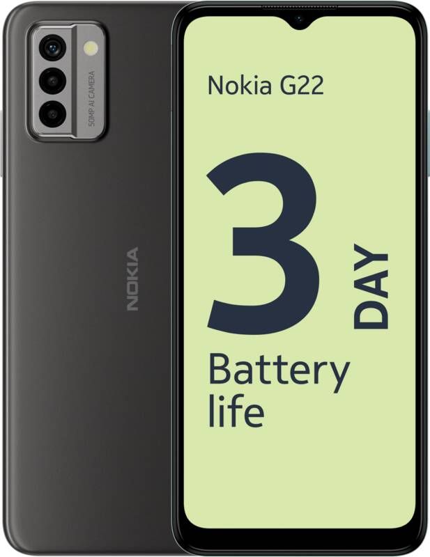 Nokia G22 DS 6 256 GB Grey | Android smartphones | Telefonie&Tablet Smartphones | 6438409091406