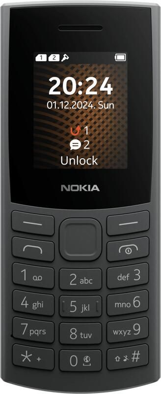 Nokia 105 128MB Grijs 4G