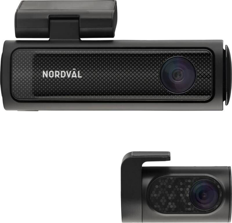 Nordväl DC202 2CH 4K Wifi GPS dashcam