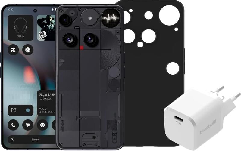 Nothing Tech Nothing Phone (3) 256GB Zwart 5G + Accessoirepakket
