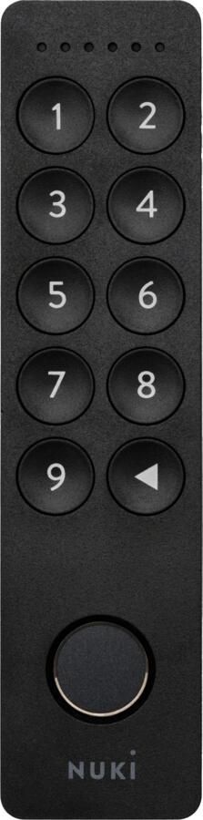 Nuki Keypad 2.0 Draadloos Op Batterij Zwart