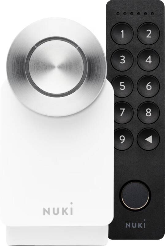 Nuki Smart Lock 3.0 Pro (White) + Keypad 2.0