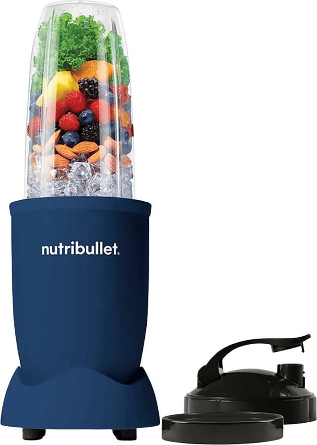 NutriBullet Exclusive Blender 900 Watt Smoothie Maker Incl. Accessoires Indigo Blauw
