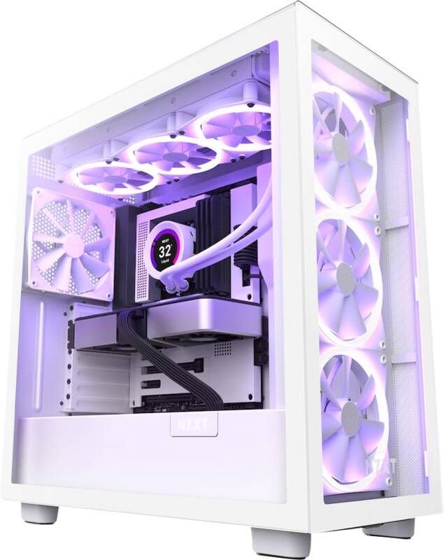 NZXT H7 Elite White 2023 Model