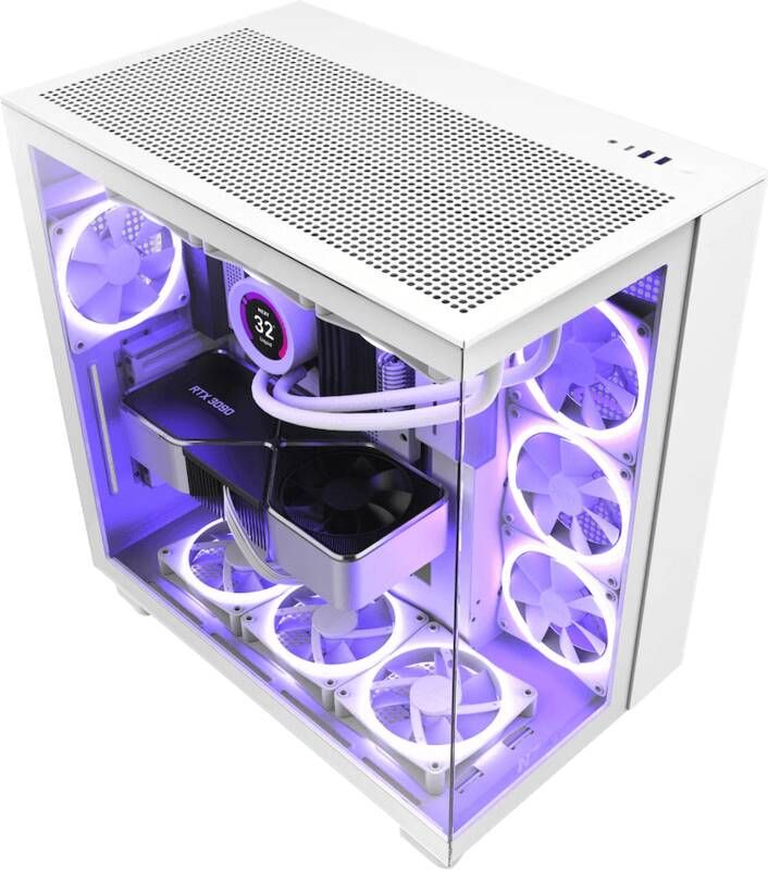 NZXT H9 Flow White