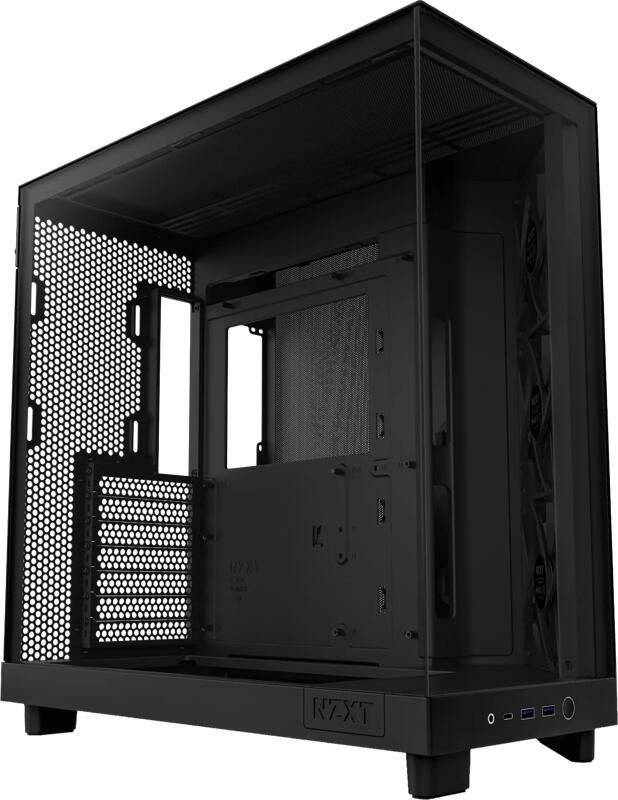 Nzxt H6 Flow Zwart