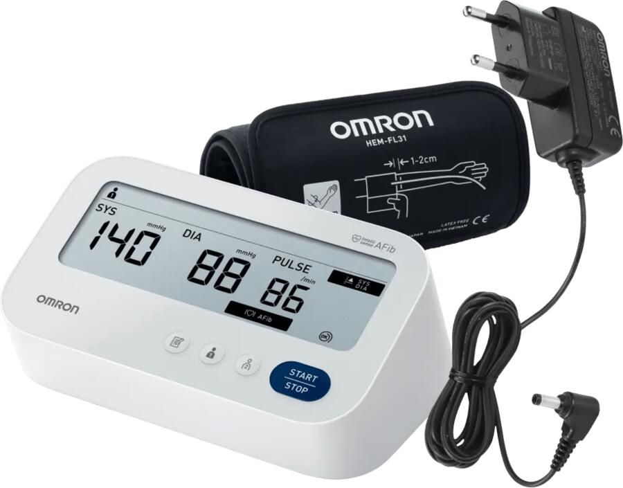 Omron X3 Comfort AFib + AC Adapter