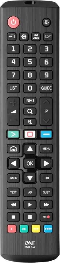 One For All vervangende afstandsbediening voor LG TV