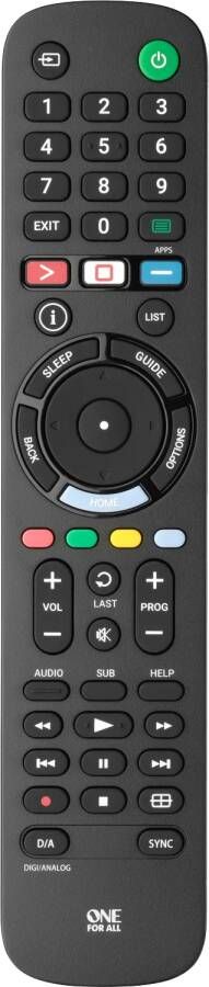 One For All vervangende afstandsbediening voor Sony TV