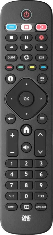 One For All vervangende afstandsbediening voor Philips TV