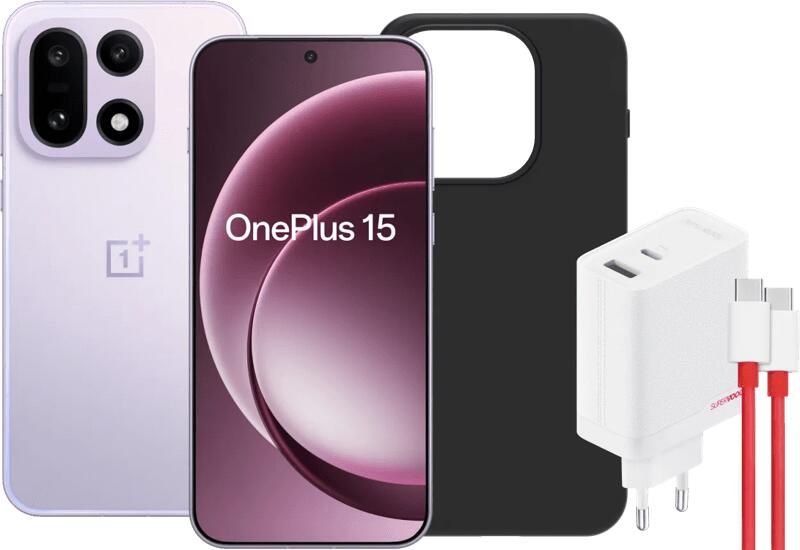 OnePlus 15 512GB Paars 5G + Basis Accessoirepakket