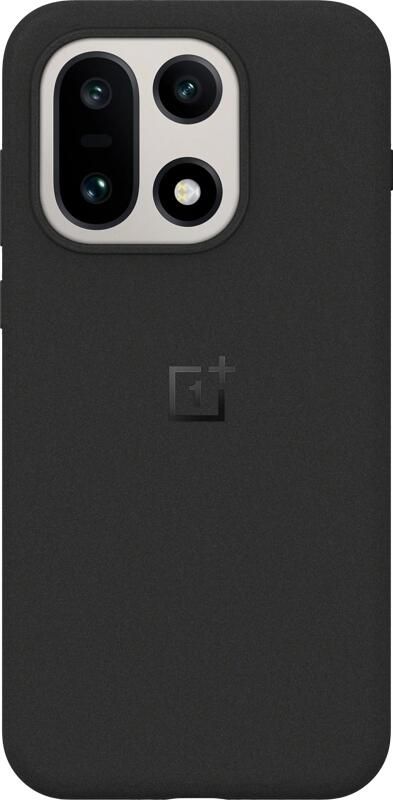 OnePlus 15 Sandstone Back Cover met Magneet Zwart