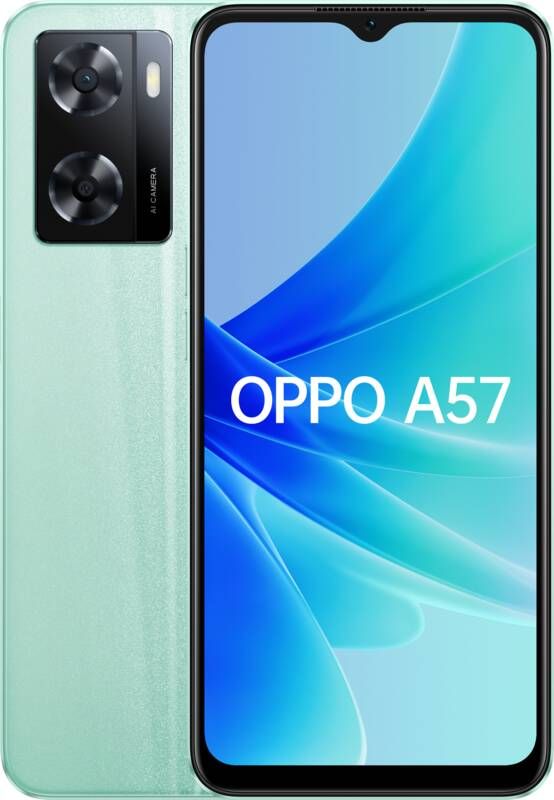 Oppo A57 Glowing Green