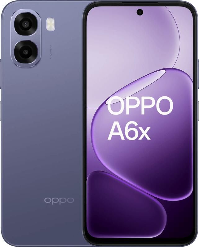 Oppo A6x 128GB Paars 4G
