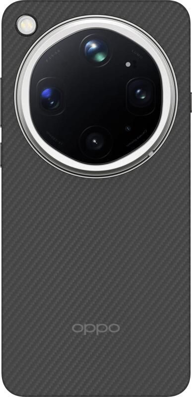 Oppo Find X9 Ultra Back Cover Met Magneet Zwart
