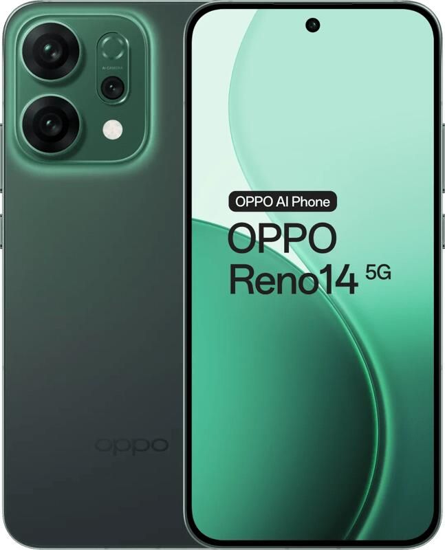 Oppo Reno 14 256GB Groen 5G