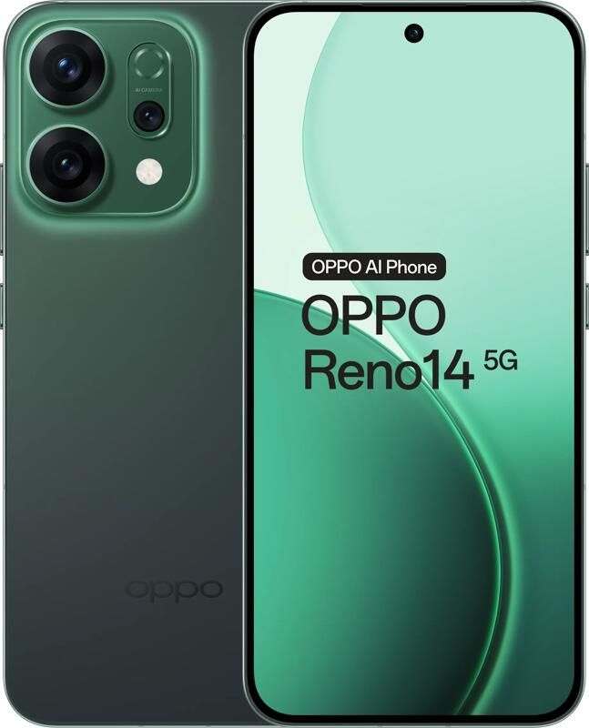 Oppo Reno 14 512GB Groen 5G