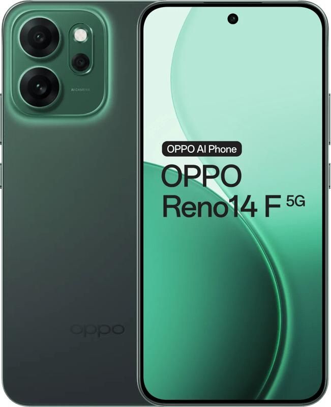 Oppo Reno 14 F 256GB Groen 5G