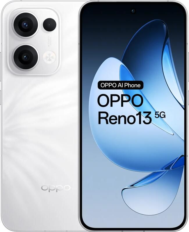 Oppo Reno13 5G 256GB Wit | Smartphones | 6932169363051