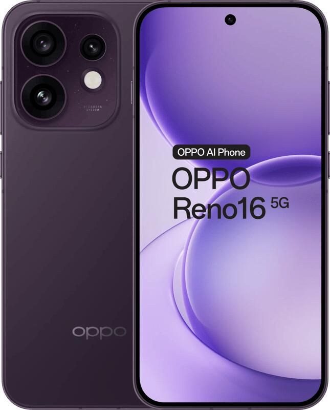 Oppo Reno16 512GB Paars 5G