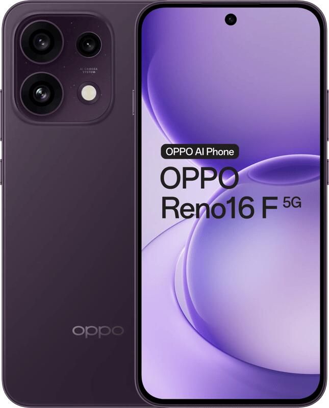 Oppo Reno16 F 256GB Paars 5G