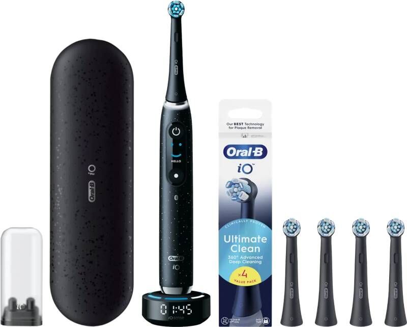 Oral-B iO 10 Zwart Special Edition Value Pack
