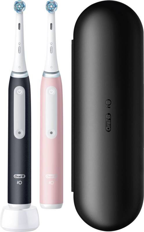 Oral B Oral-B iO 3 Zwart En Roze Elektrische Tandenborstel