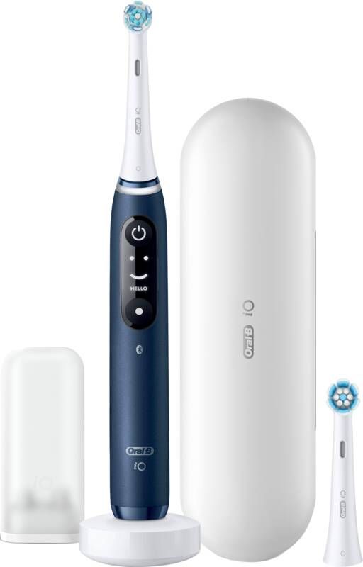 Oral B Oral-B iO 7N Blue Elektrische Tandenborstel Ontworpen Door Braun