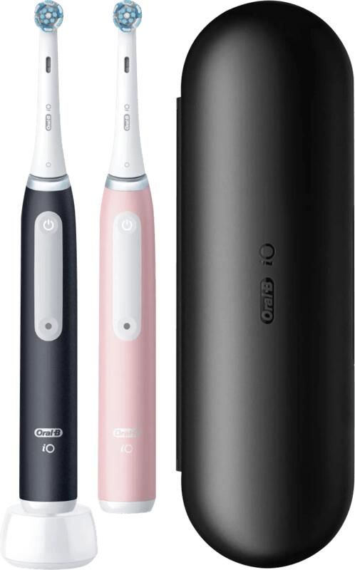 Oral B Oral-B iO 3 Zwart En Roze Elektrische Tandenborstel