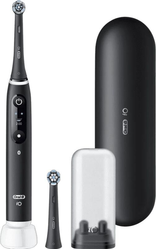 Oral-B iO 6N Zwart + extra iO Gentle Care opzetborstel