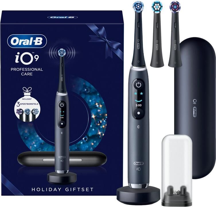 Oral-B iO 9 Holiday Edition met extra opzetborstels