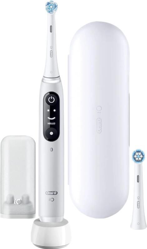 Oral-B iO Series 6N Wit + extra iO Gentle Care opzetborstel