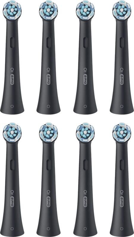 Oral-B iO Ultimate Clean opzetborstels zwart 8 stuks