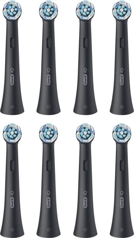 Oral-B iO Ultimate Clean opzetborstels zwart 8 stuks