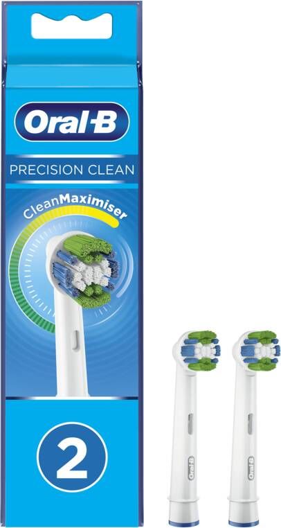 KoopjeXL Oral-B Precision Clean Met CleanMaximiser-technologie Opzetborstels 2 Stuks