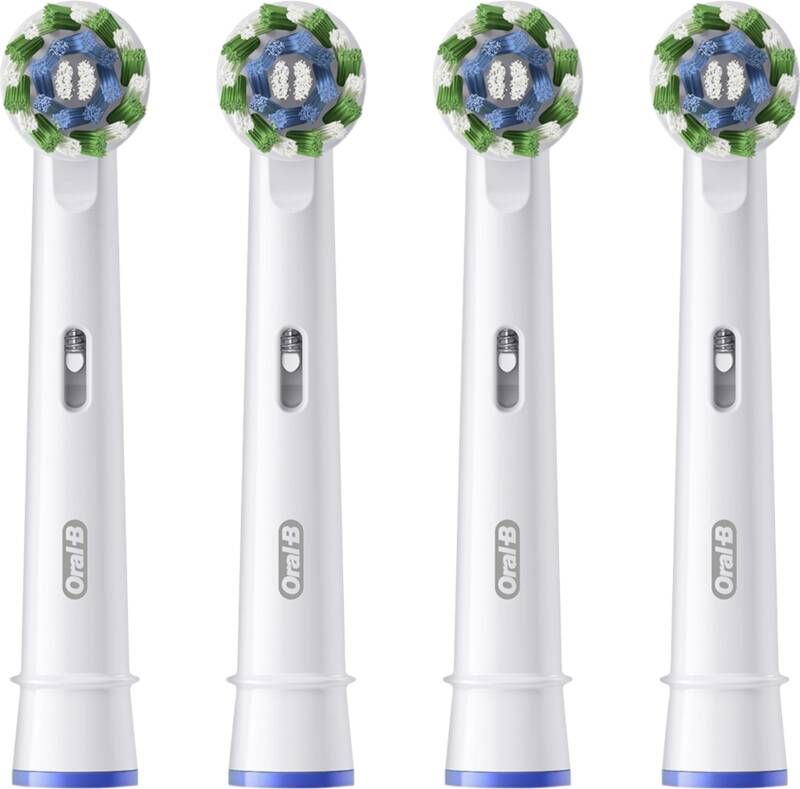 Oral-B Cross Action Pro Opzetborstels Met CleanMaximiser Technologie 4 Stuks