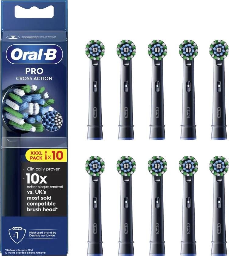 Oral-B Pro Cross Action Zwart (10 stuks)