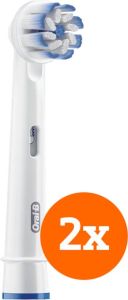 Oral B Opzetborstel Sensitive Clean EB60-2 Mondverzorging accessoire Wit