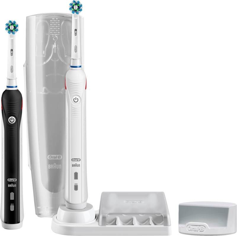Oral B Oral-B Smart 5 5900 Zwart En Wit Elektrische Tandenborstel Duopack