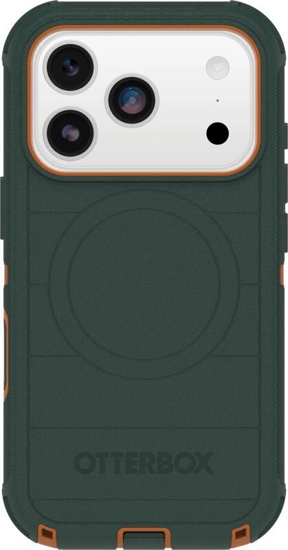 OtterBox Defender Pro iPhone 17 Pro Back Cover met MagSafe Magneet Groen
