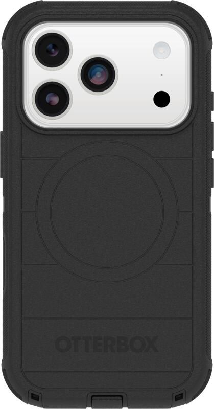 OtterBox Defender Pro iPhone 17 Pro Back Cover met MagSafe Magneet Zwart