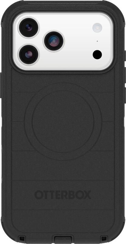 OtterBox Defender Pro iPhone 17 Pro Max Back Cover met MagSafe Magneet Zwart