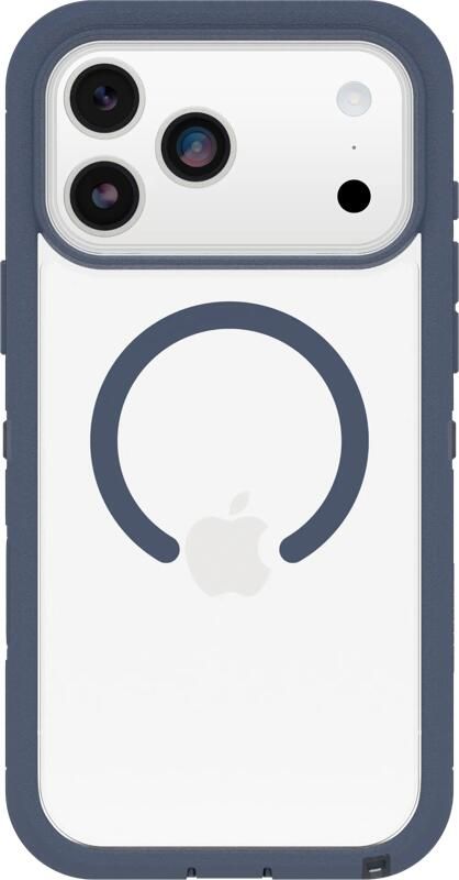 OtterBox Defender Pro XT iPhone 17 Pro Max Back Cover MagSafe Magneet Transparant Blauw