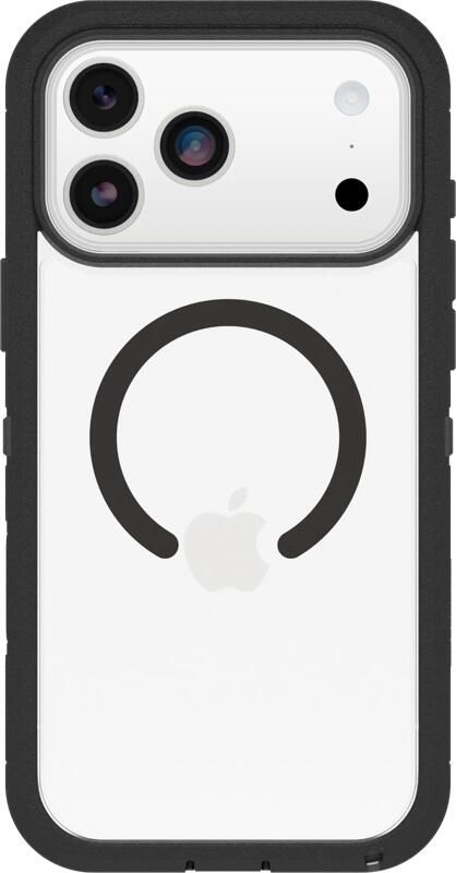 OtterBox Defender Pro XT iPhone 17 Pro Max Back Cover MagSafe Magneet Transparant Zwart